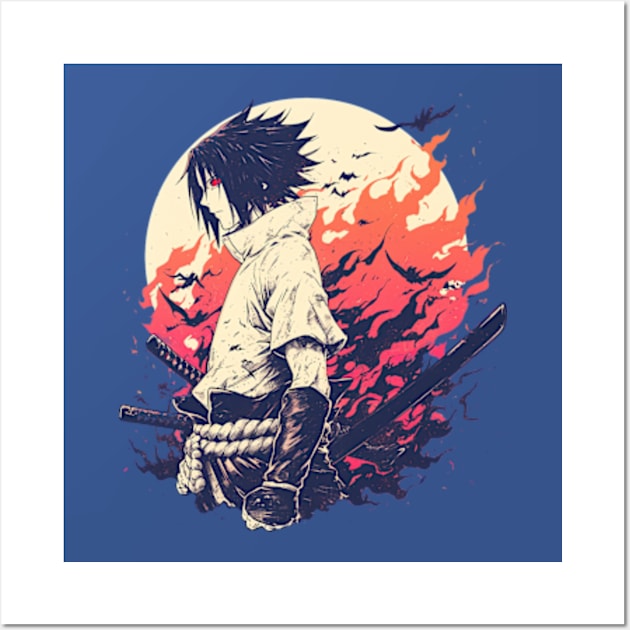 sasuke Wall Art by peterdora